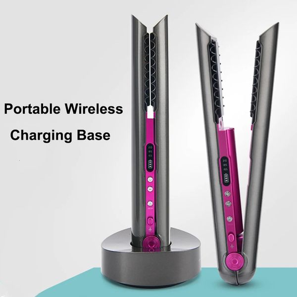 Wireless Straightener Mini Flat Usb Rechargeable Straightening Curg Iron Styg Tools Cordless Hair Curler 240306, Black
Wireless Straightener Mini Flat Usb Rechargeable Straightening Curg Iron Styg Tools Cordless Hair Curler 240306, Black