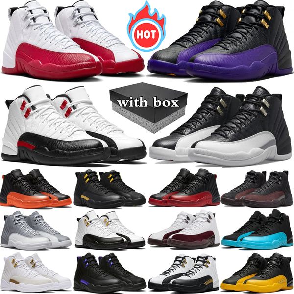With box 12 Cherry Basketball Shoes Men12s Red Taxi Brilliant Orange Playoffs Gamma Blue Stealth White Purple Mens Trainers Sport Sneakers, Color 15
With box 12 Cherry Basketball Shoes Men12s Red Taxi Brilliant Orange Playoffs Gamma Blue Stealth White Purple Mens Trainers Sport Sneakers, Color 15