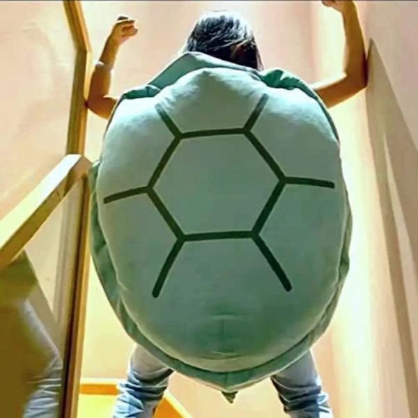 Funny Extra Cushions Large Wearable Turtle Shell Pillows Weighted Stuffed Animal Costume Plush Toy Funny Dress Up, Gift for Kids Adults, White
Funny Extra Cushions Large Wearable Turtle Shell Pillows Weighted Stuffed Animal Costume Plush Toy Funny Dress Up, Gift for Kids Adults, White