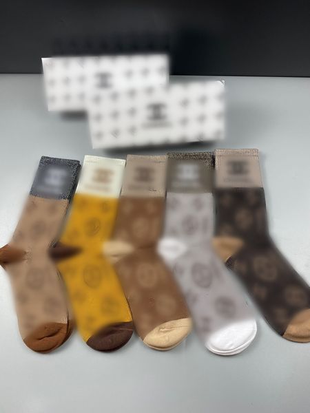 

Mens sock designer mens socks solid color socks slippers classic hook ankle breathable white black fashion women men socks high quality letter sports sock with box, A1