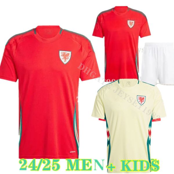 Wales Soccer Jerseys BALE WILSON ALLEN RAMSEY 2024 2025 VOKES Home Football Shirt Short Sleeve Adult Uniforms Jersey Men Kids, Green
Wales Soccer Jerseys BALE WILSON ALLEN RAMSEY 2024 2025 VOKES Home Football Shirt Short Sleeve Adult Uniforms Jersey Men Kids, Green