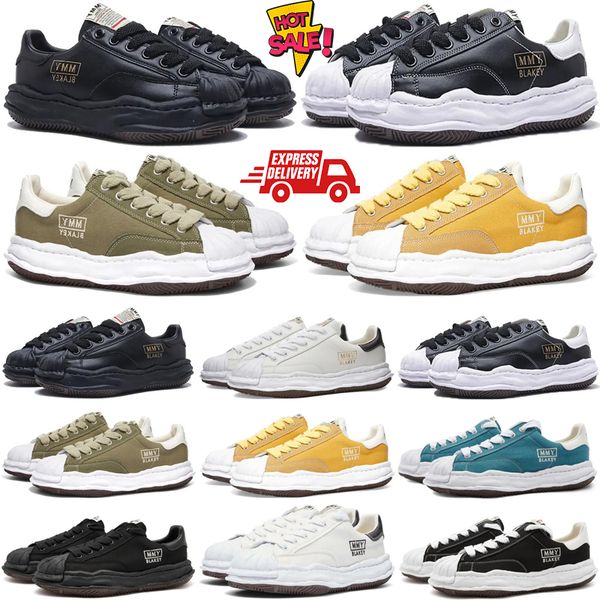 Maison Mihara Yasuhiro Blakey Low OG mmy Sole Canvas Sneakers shoes for men women black white mens womens trainers shoes original, #7
Maison Mihara Yasuhiro Blakey Low OG mmy Sole Canvas Sneakers shoes for men women black white mens womens trainers shoes original, #7