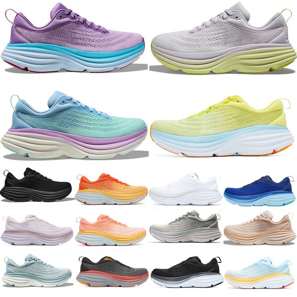 Bondi 8 running shoes women men designer White black Airy Blue Sunlit Ocean Chalk Violet Shark Grey sneakers mens womens outdoor sports trainers size 36-45, Color 14
Bondi 8 running shoes women men designer White black Airy Blue Sunlit Ocean Chalk Violet Shark Grey sneakers mens womens outdoor sports trainers size 36-45, Color 14