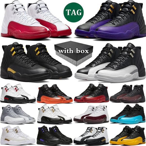 With box 12 Cherry Basketball Shoes Men12s Red Taxi Brilliant Orange Playoffs Gamma Blue Stealth White Royal Mens Trainers Sport Sneakers, Color 25
With box 12 Cherry Basketball Shoes Men12s Red Taxi Brilliant Orange Playoffs Gamma Blue Stealth White Royal Mens Trainers Sport Sneakers, Color 25