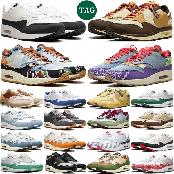 designer 1 87 Mens Sneakers Running Shoes White Black Noise Aqua University Red Blue Green Light Bone Maroon Pink Womens Trainers
designer 1 87 Mens Sneakers Running Shoes White Black Noise Aqua University Red Blue Green Light Bone Maroon Pink Womens Trainers