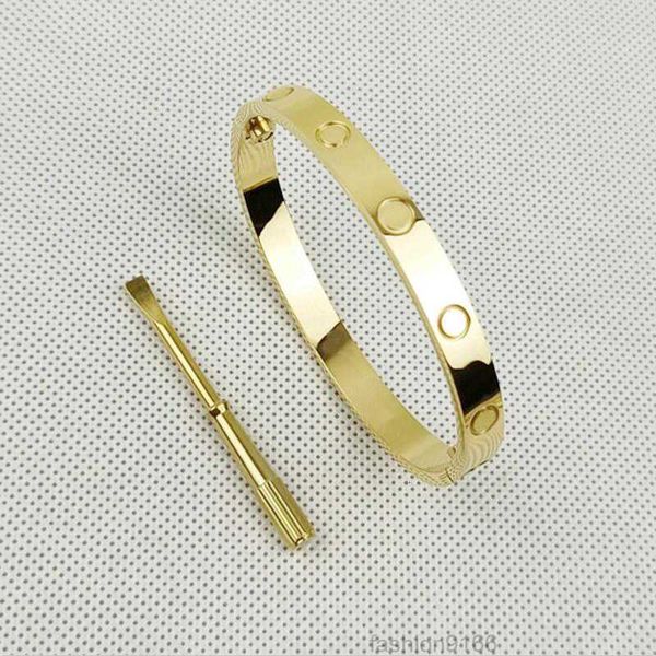 Fashion Designer Bracelets Titanium Steel Screw Sier Rose Screwdriver Diamond Classic Jewelry Womens Mens Bracelet Gold Plated Bangle
Fashion Designer Bracelets Titanium Steel Screw Sier Rose Screwdriver Diamond Classic Jewelry Womens Mens Bracelet Gold Plated Bangle
