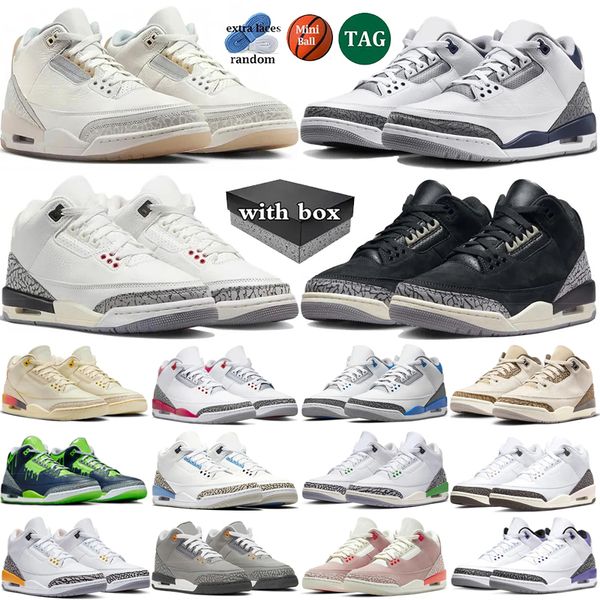 with box basketball shoes mens womans Ivory Midnight Navy White Cement Reimagined Racer Blue fire red Lucky Green mens womans sport trainers sneakers, Pink
with box basketball shoes mens womans Ivory Midnight Navy White Cement Reimagined Racer Blue fire red Lucky Green mens womans sport trainers sneakers, Pink