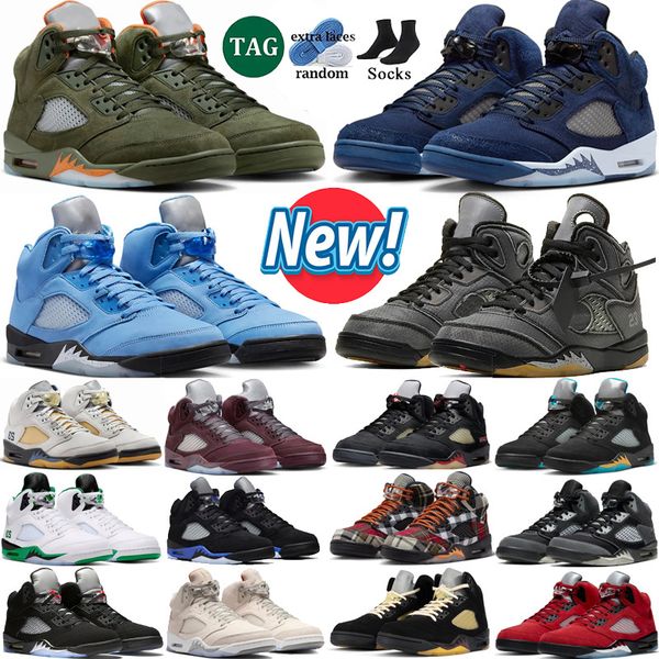 with box 5 basketball shoes mens 5s olive UNC Georgetown University Blue Muslin Aqua Burgundy Racer Blue lucky Green mens sport trainers sneakers, Color 7
with box 5 basketball shoes mens 5s olive UNC Georgetown University Blue Muslin Aqua Burgundy Racer Blue lucky Green mens sport trainers sneakers, Color 7