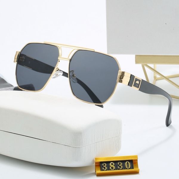 

Mens sunglasses for women designer sunglasses luxury brand glasses unisex traveling sunglass black grey beach adumbral metal frame european sunglasses lunette