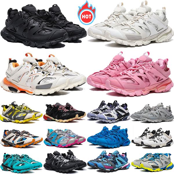 Track 3 3.0 Designer Original Luxury Men Women Casual Shoes Triple white black pink Sneakers Gomma leather Trainer Nylon Printed Platform trainers, Color7
Track 3 3.0 Designer Original Luxury Men Women Casual Shoes Triple white black pink Sneakers Gomma leather Trainer Nylon Printed Platform trainers, Color7