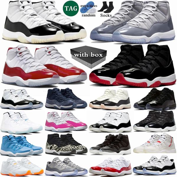 With box 11 Cherry Basketball Shoes Men Women 11s DMP Neapolitan Cement Grey Gratitude Cool Grey Cap and Gown Bred Mens Trainers Sport Sneakers, Color 22
With box 11 Cherry Basketball Shoes Men Women 11s DMP Neapolitan Cement Grey Gratitude Cool Grey Cap and Gown Bred Mens Trainers Sport Sneakers, Color 22