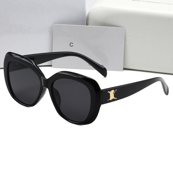 Fashion Luxury Designer Sunglasses CEL 40238 Brand Men's and Women's Small Squeezed Frame Oval Glasses Premium UV 400 Polarized Sunglasses