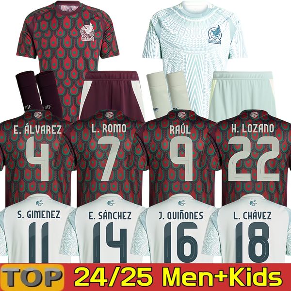 2024 Mexico Soccer Jersey Home Away RAULCHICHARITO LOZANO DOS SANTOS Club Football Shirt Kids Kit H.LOZANO Men Sets Uniforms Fans Player Version, 2024 home aldult
2024 Mexico Soccer Jersey Home Away RAULCHICHARITO LOZANO DOS SANTOS Club Football Shirt Kids Kit H.LOZANO Men Sets Uniforms Fans Player Version, 2024 home aldult