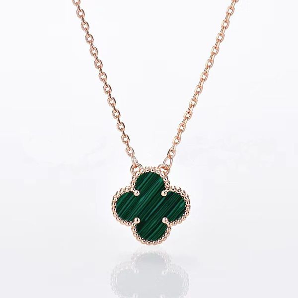 Fashion vanclef necklace classic brand designer necklace for woman 18K gold plated onyx agate jewelry Valentines Day gift four leaf clover necklace good
Fashion vanclef necklace classic brand designer necklace for woman 18K gold plated onyx agate jewelry Valentines Day gift four leaf clover necklace good