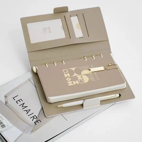 wholesale A6 PU Binder Notebook Planner Agenda Journal Cover 6 Ring Portable notepads office customize diary Stationery gift box 240307
wholesale A6 PU Binder Notebook Planner Agenda Journal Cover 6 Ring Portable notepads office customize diary Stationery gift box 240307