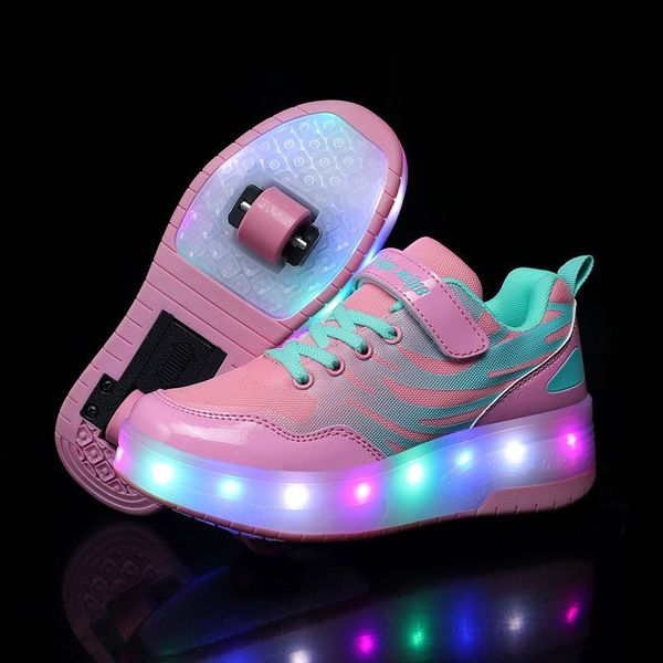 PONERAIT Two wheels Led Light USB Charging Roller Skate Shoe Children Sneaker Walk Shoe, Black
PONERAIT Two wheels Led Light USB Charging Roller Skate Shoe Children Sneaker Walk Shoe, Black