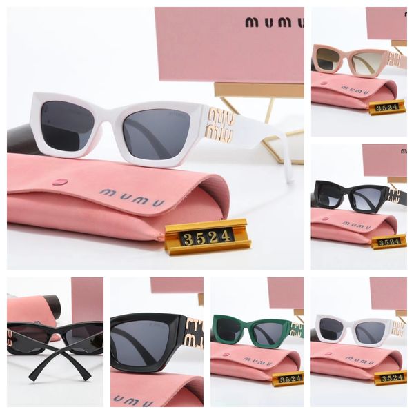 Fashion Designer Sunglasses Classic Eyeglasses Goggle Outdoor Beach Sun Glasses for Man Woman Optional Triangular Signature Colors
Fashion Designer Sunglasses Classic Eyeglasses Goggle Outdoor Beach Sun Glasses for Man Woman Optional Triangular Signature Colors