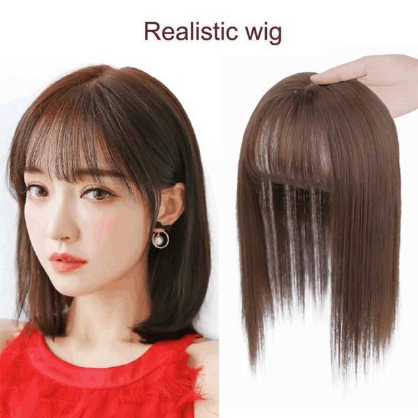 25cm Straight Hair Synthetic Wig Toppers for Women - Natural Clip-In Bangs Fringe, Black
25cm Straight Hair Synthetic Wig Toppers for Women - Natural Clip-In Bangs Fringe, Black