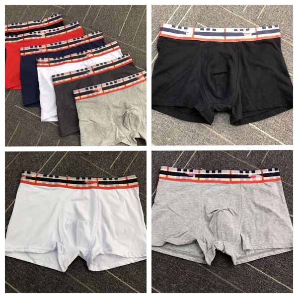 

Summer Mens Letters Designers Boxers Stripe Brands Underpant Sexy Classic Men Boxer Casual Shorts Underwear Breathable Cotton, 5.