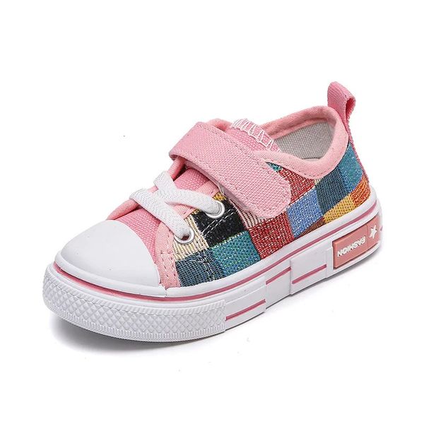 Childrens Casual Shoes Toddlers Kids Canvas Sneakers for Boys Girls Fashion Classic Checkered Soft Rubber Sole Spring Autumn 240307, Pink
Childrens Casual Shoes Toddlers Kids Canvas Sneakers for Boys Girls Fashion Classic Checkered Soft Rubber Sole Spring Autumn 240307, Pink