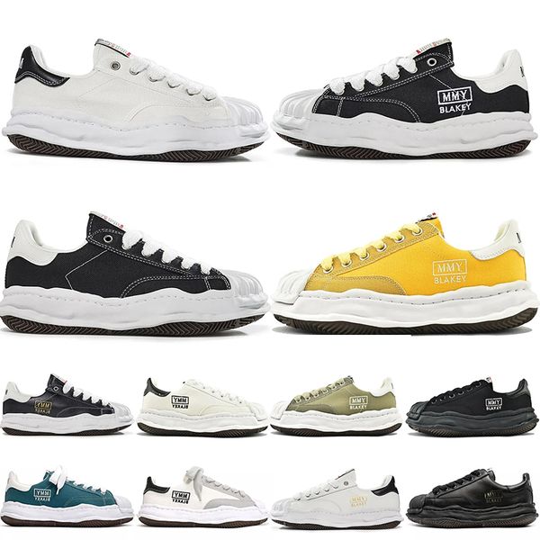 MMY maison mihara yasuhiro shoes mens trainers women OG Sole Canvas Low sneakers Black White Yellow Green trainers sports Outdoor Shoes, Color 12
MMY maison mihara yasuhiro shoes mens trainers women OG Sole Canvas Low sneakers Black White Yellow Green trainers sports Outdoor Shoes, Color 12