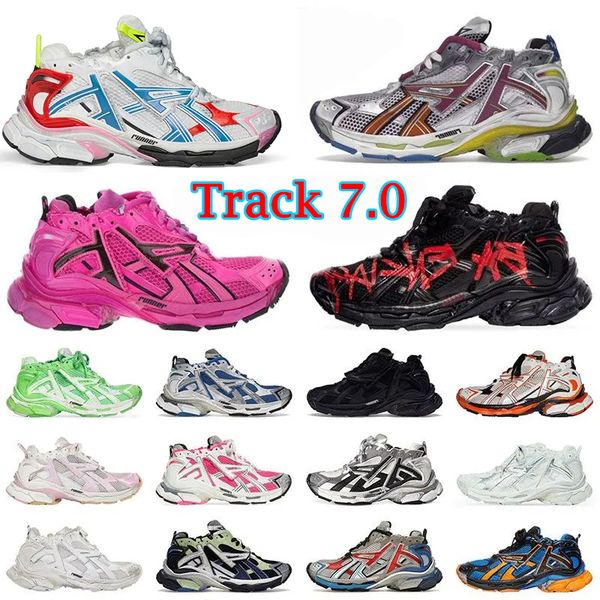 Luxury Track 7.0 Runners Sneakers Designer Casual Shoes Platform Brand Graffiti White Black pnk Transmit Women Men Tracks Trainers Runner 7 Tess s. Gomma, Color15
Luxury Track 7.0 Runners Sneakers Designer Casual Shoes Platform Brand Graffiti White Black pnk Transmit Women Men Tracks Trainers Runner 7 Tess s. Gomma, Color15