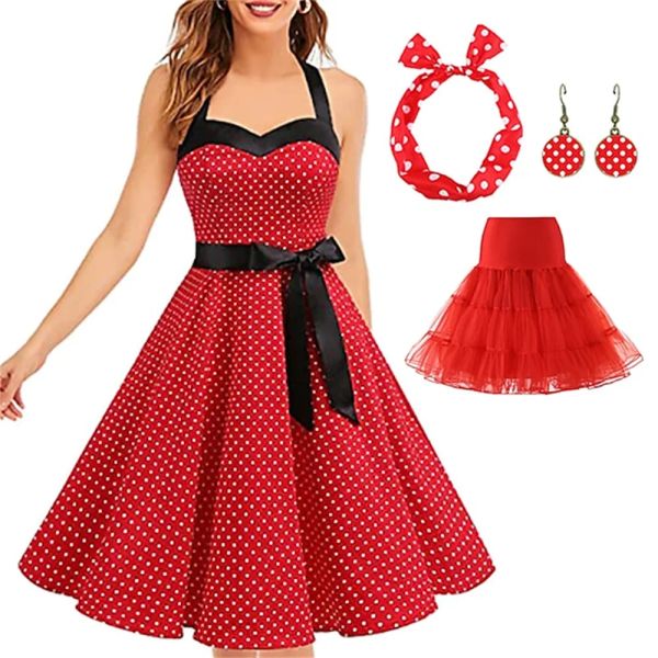 Retro Vintage 1950s Skirt A-Line Dress Tutu Flare Dress Dress Audrey Hepburn Women's Evening Masquerade Dress, Pink
Retro Vintage 1950s Skirt A-Line Dress Tutu Flare Dress Dress Audrey Hepburn Women's Evening Masquerade Dress, Pink