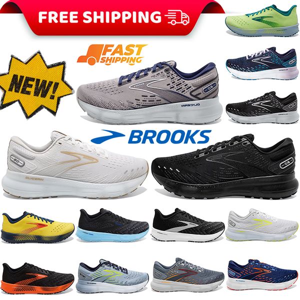 

Free Shipping Brooks Running Shoes for Men Women Glycerin 20 Designer Sneak Hyperion Tempo Triple Black White Navy Blue Grey Mens Womens Outdoor Sports, Item#10