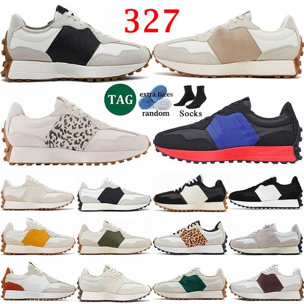 

New 327 Designer Shoes Sea Sallt Moonbeam Outerspace Driftwood Black White Gum Sneakers mens Outdoor Shoes sport Trainer size 36-45, Color 17