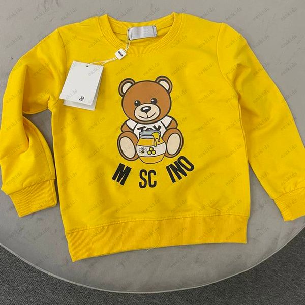 Designers Kids Clothes Children MO Round Neck Sweatshirt Luxury Kid Hoodie Classic Boy Girl Hoodies Fashion Long Sleeve Little Bear Print Sweaters CXD2403202-6, Red
Designers Kids Clothes Children MO Round Neck Sweatshirt Luxury Kid Hoodie Classic Boy Girl Hoodies Fashion Long Sleeve Little Bear Print Sweaters CXD2403202-6, Red