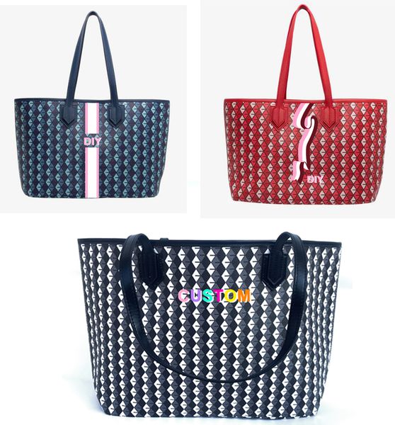 Totes Women shopping vonto +Custom letter personalisation Card Holders shoulder bag tote single-sided Real handbag, Black
Totes Women shopping vonto +Custom letter personalisation Card Holders shoulder bag tote single-sided Real handbag, Black