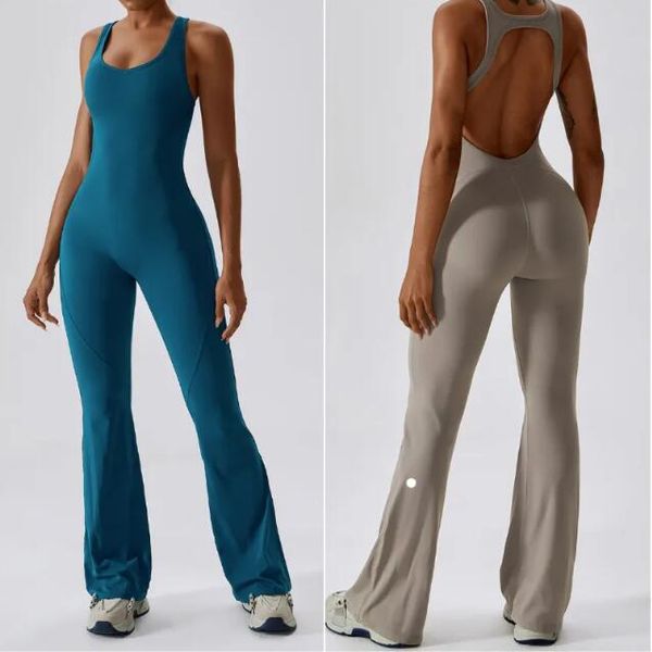 LL-2138 Womens Jumpsuits One Piece Yoga Outfits Sleeveless Close-fitting Dance Jumpsuit Long Pants Fast Dry Breathable Bell-bottoms Pants, With ll tags and label
LL-2138 Womens Jumpsuits One Piece Yoga Outfits Sleeveless Close-fitting Dance Jumpsuit Long Pants Fast Dry Breathable Bell-bottoms Pants, With ll tags and label