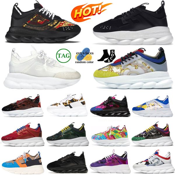 2024 Chain reaction casual shoes men women designer sneakers platform shoe triple Yellow Orange Bluette Gold Baroque Print Tartan mens womens outdoor trainers, Item#7
2024 Chain reaction casual shoes men women designer sneakers platform shoe triple Yellow Orange Bluette Gold Baroque Print Tartan mens womens outdoor trainers, Item#7