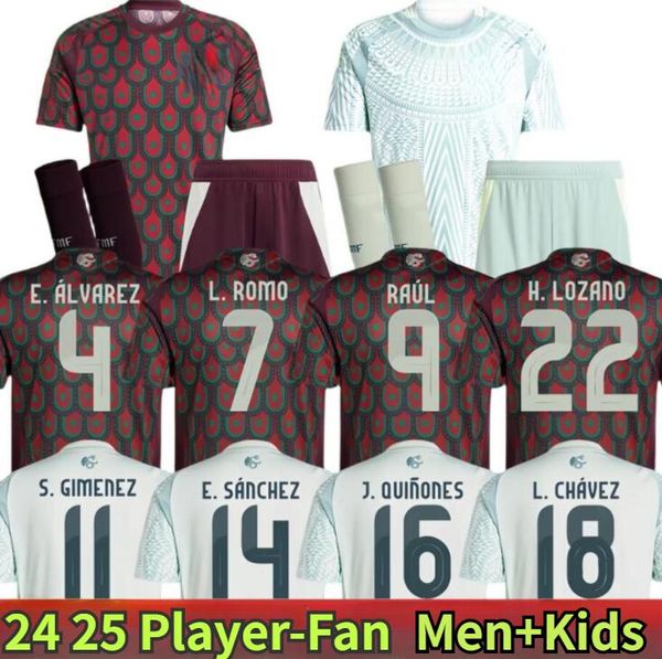 Mexico CHICHARITO Mens Soccer Jerseys 22 23 H. LOZANO A. GUARDADO Home Away Training Wear R. JIMENEZ National Team Football Shirt Fans Player Version, Multi
Mexico CHICHARITO Mens Soccer Jerseys 22 23 H. LOZANO A. GUARDADO Home Away Training Wear R. JIMENEZ National Team Football Shirt Fans Player Version, Multi