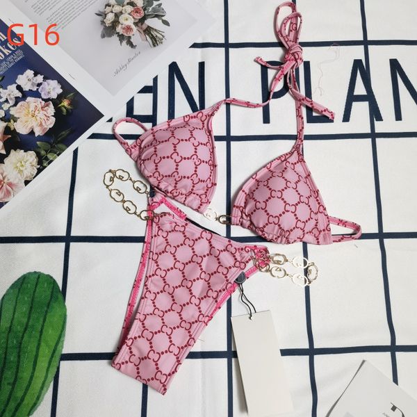 

Sexy Womens Designers Bikinis Sets Strap Shape Swimsuits Bathing Suits Swim Wear Beach Woman Swimwears Brands Swimwear designer bikini, #3