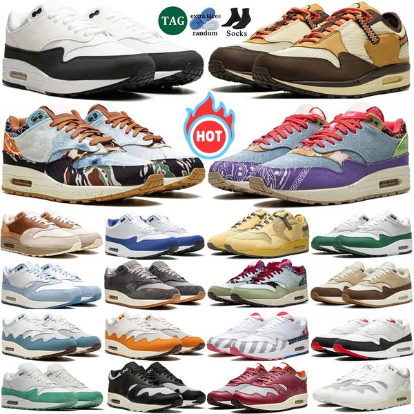 Max 1 87 Mens Designer Sneakers Running Shoes Maxs White Black Noise Aqua University Red Blue Stadium Maroon Pink Womens Trainers 36-45, Color 22
Max 1 87 Mens Designer Sneakers Running Shoes Maxs White Black Noise Aqua University Red Blue Stadium Maroon Pink Womens Trainers 36-45, Color 22