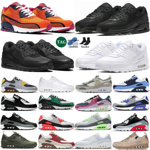max 90 90s designer Mens Sneakers Running Shoes men woman Day of the Dead Grey White Mesh Triple White black mens Womens sport Outdoor sneakers Trainers 36-45, Color 16
max 90 90s designer Mens Sneakers Running Shoes men woman Day of the Dead Grey White Mesh Triple White black mens Womens sport Outdoor sneakers Trainers 36-45, Color 16