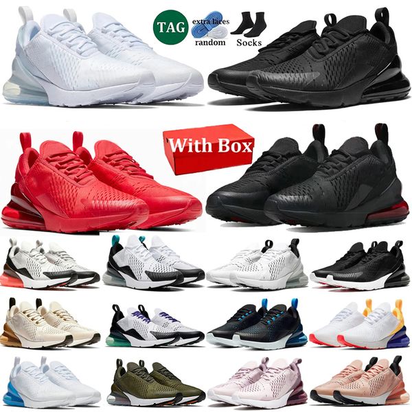 With box max 270 270s Running Shoes Men Women Triple Black White Navy Bule Laser Orange Pink University Red Men Sports Sneakers Trainers Outdoor shoes, Color 22
With box max 270 270s Running Shoes Men Women Triple Black White Navy Bule Laser Orange Pink University Red Men Sports Sneakers Trainers Outdoor shoes, Color 22