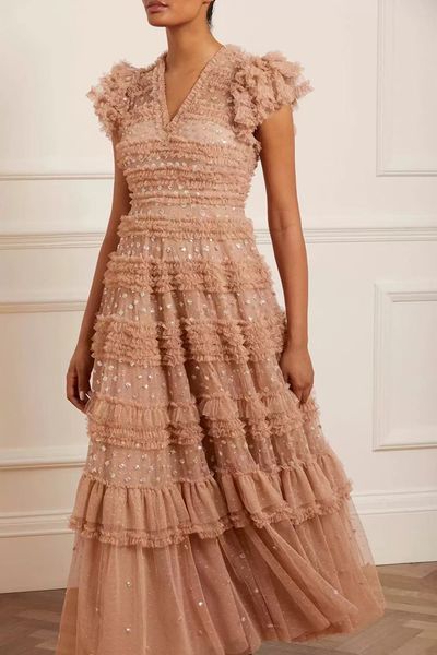 street style designer women lady summer gauze maxi long dress evening dresses elegant grace airport wholesale factory price 0537, Khaki
street style designer women lady summer gauze maxi long dress evening dresses elegant grace airport wholesale factory price 0537, Khaki