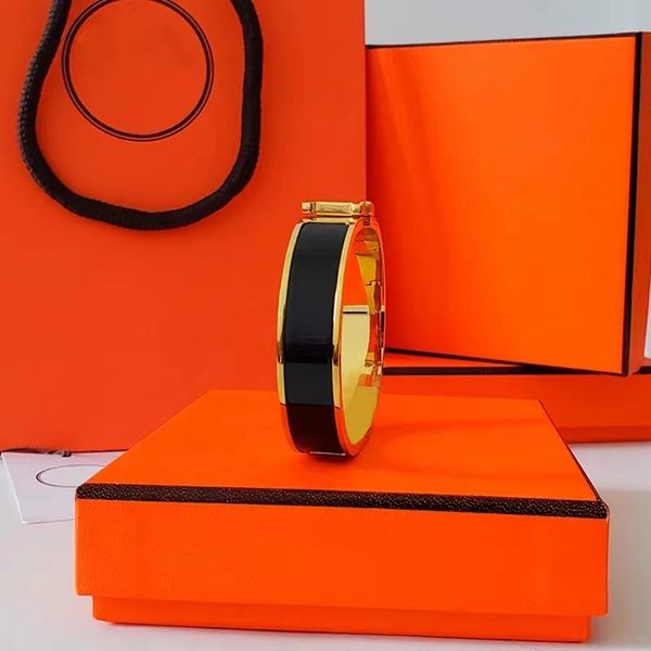 

12MM Wide Designer Bracelet 18K Gold Bracelet Men Bracelet for Women Cuff Bracelet Fashion Bracelet