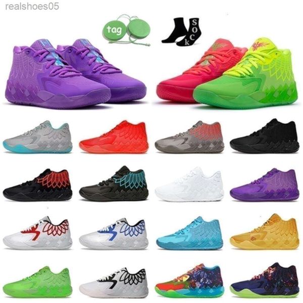 

High Quality Ball LaMe Shoes Basketball Shoe 1of1 Queen Rick and Morty Rock Ridge Red Blast Buzz Galaxy Unc Iridescent Dreams Trainers s, B8 rick and morty 4046