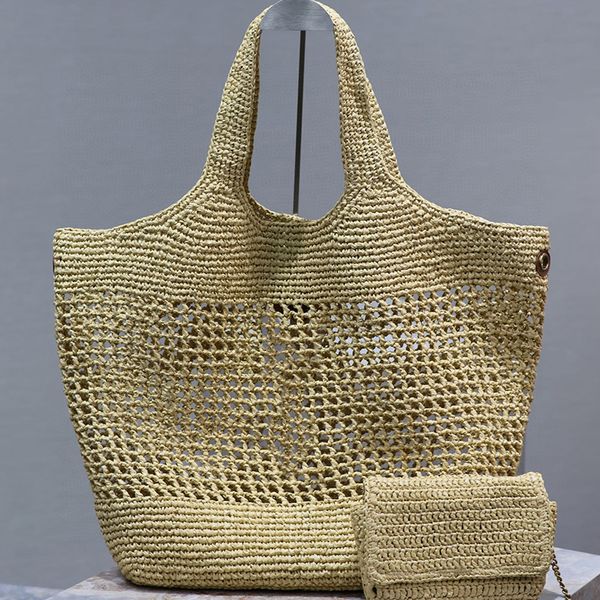 Icare Mirror Designer Icare Raffia Tote Bags Women Summer Beach Shopping Bag Luxurys Handbag Maxi Purse Shoulder Composite Bags Small Pouch fully handmade crochet, Beige
Icare Mirror Designer Icare Raffia Tote Bags Women Summer Beach Shopping Bag Luxurys Handbag Maxi Purse Shoulder Composite Bags Small Pouch fully handmade crochet, Beige