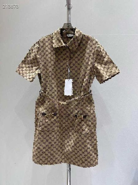 Basic & Casual Dresses Designer Waistband Dress Slim Temperament Classic New Short Sleeve Jacquard POLO Dress for women, Multi
Basic & Casual Dresses Designer Waistband Dress Slim Temperament Classic New Short Sleeve Jacquard POLO Dress for women, Multi