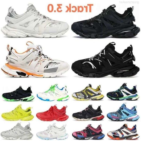 

Factory direct sale 2024 New Fashion Womens Shoes Track 3.0 Luxury Trainers Triple s Black White Pink Blue Orange Yellow Green Tess.s. Gomma t for Man Drop Shipping, Watermelon