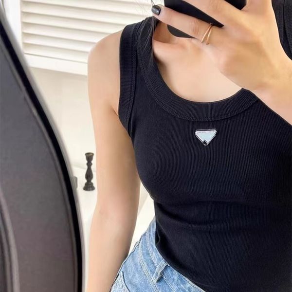 AAA Fashion Womens tank top designer Vest Triangle Summer Top Vest Casual Sleeveless vest classic style Slim fit Sweat absorbing, White
AAA Fashion Womens tank top designer Vest Triangle Summer Top Vest Casual Sleeveless vest classic style Slim fit Sweat absorbing, White