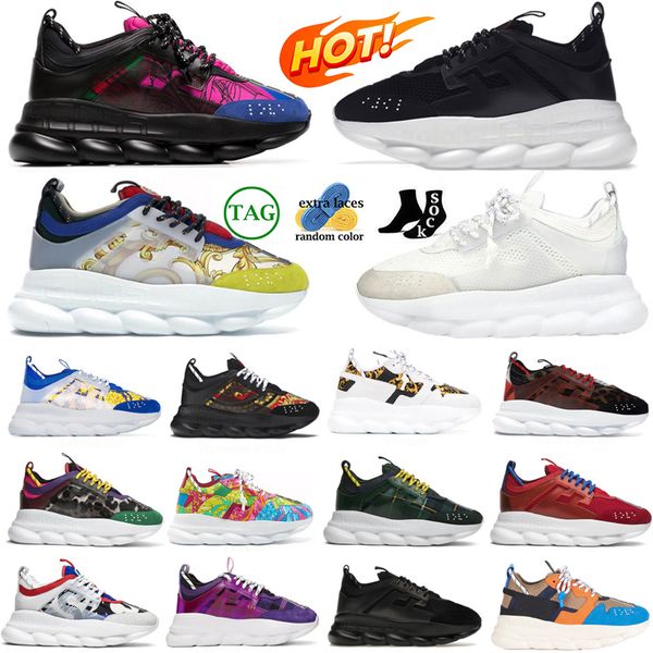 2024 Chain reaction casual shoes men women designer sneakers platform shoe triple Orange Bluette Gold black Baroque Print Tartan mens womens outdoor trainers 36-45, Item#11
2024 Chain reaction casual shoes men women designer sneakers platform shoe triple Orange Bluette Gold black Baroque Print Tartan mens womens outdoor trainers 36-45, Item#11