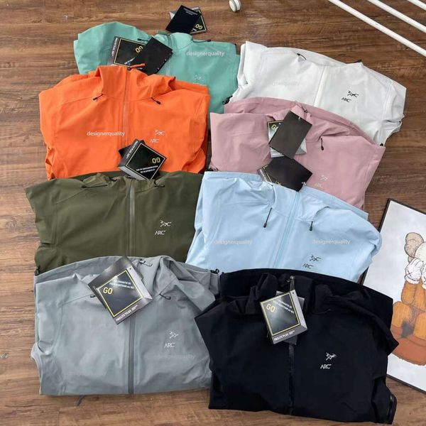 Arc Embroidered Jacket Outdoor Hoodie Mens Tech Jackets LT Hard Shell Waterproof Raincoat Designer Hardshell Jacket Men Women Windproof Waterproof Cardigan Coat, Orange
Arc Embroidered Jacket Outdoor Hoodie Mens Tech Jackets LT Hard Shell Waterproof Raincoat Designer Hardshell Jacket Men Women Windproof Waterproof Cardigan Coat, Orange