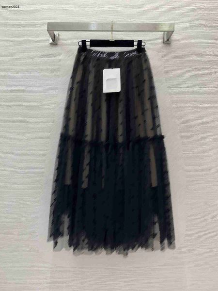 Designer Skirt Women Pleated Skirts Brand Long Skirt Fashion Logo Summer Woman Perspective Gauze Skirts Womens Travel Clothing Mar 23, #1-black
Designer Skirt Women Pleated Skirts Brand Long Skirt Fashion Logo Summer Woman Perspective Gauze Skirts Womens Travel Clothing Mar 23, #1-black