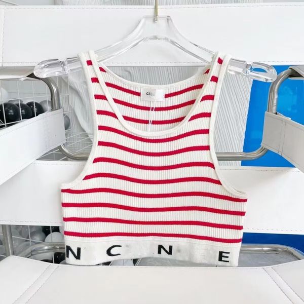 Trendy clothes women designer tank top cel Summer Knitted striped off shoulder stylish slim fit high-end comfortable vest, C5
Trendy clothes women designer tank top cel Summer Knitted striped off shoulder stylish slim fit high-end comfortable vest, C5