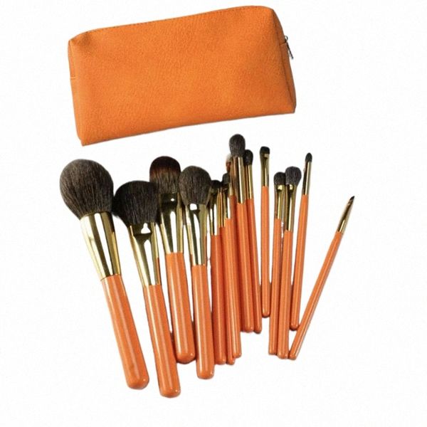 Handmade Profial 15pcs Brushes Set Soft Blue Squirrel Saikoho Goat Hair Powder Blush Eye Shadow Make Up Brush Kit Y2en#, Army green
Handmade Profial 15pcs Brushes Set Soft Blue Squirrel Saikoho Goat Hair Powder Blush Eye Shadow Make Up Brush Kit Y2en#, Army green